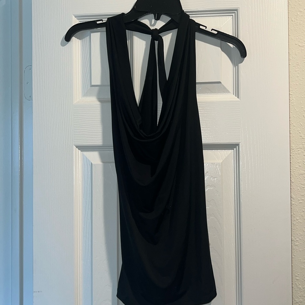 Dress top backless